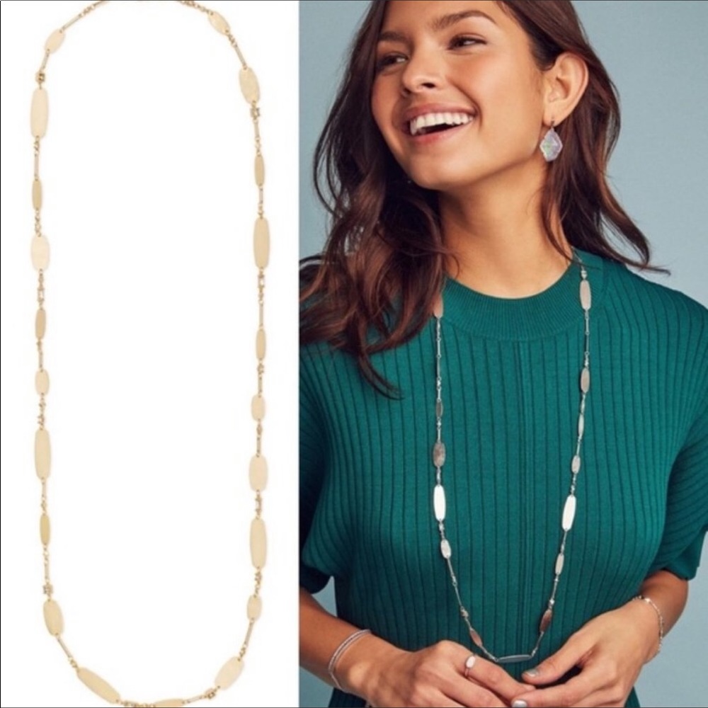 Kendra Scott Rose Gold Claret Necklace